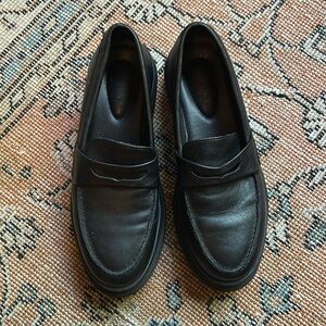 Portland Leather Black Loafers